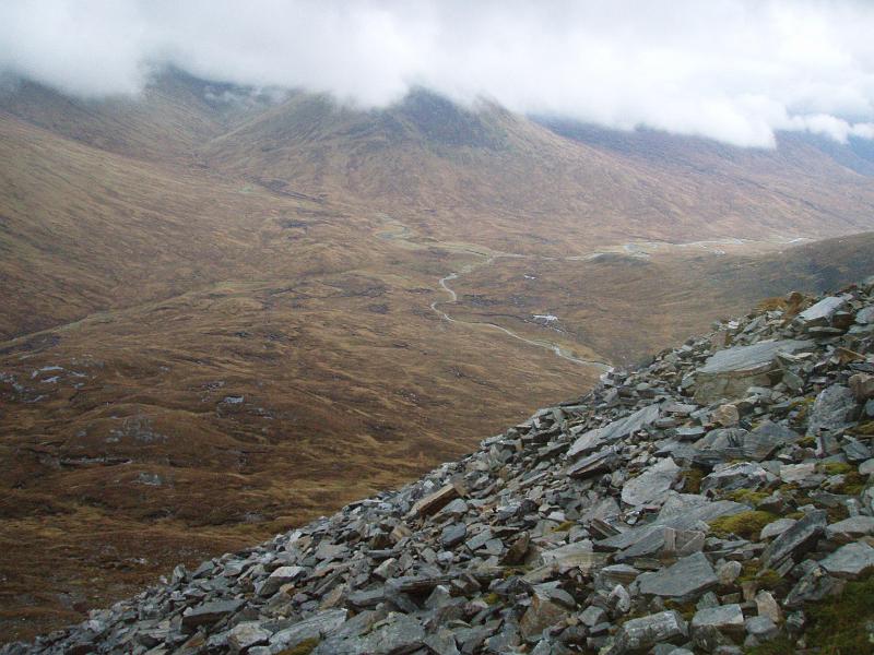 Valley leading across to Stob Ban.jpg